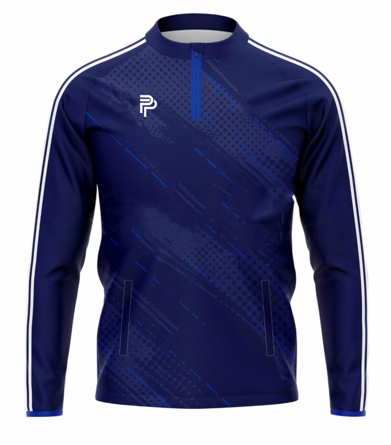 Custom Leisure Half-zip - Example Design 1