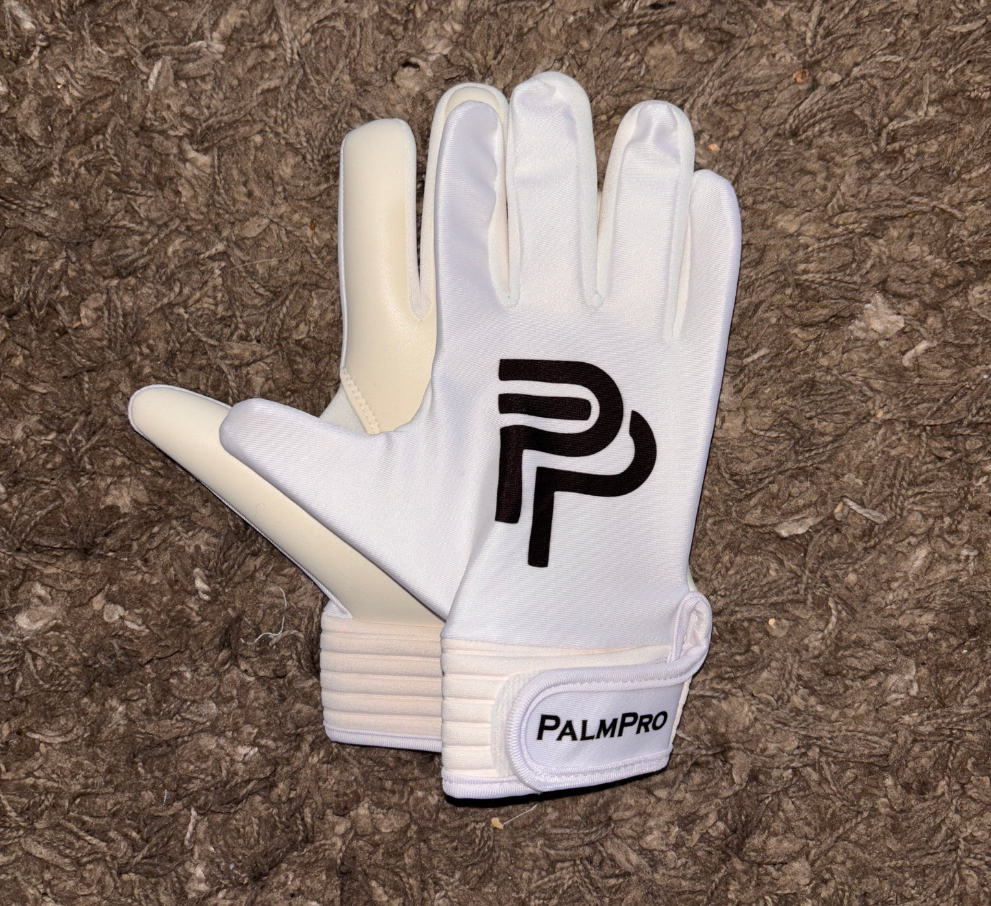 Whiteout with Black Gaelic Gloves